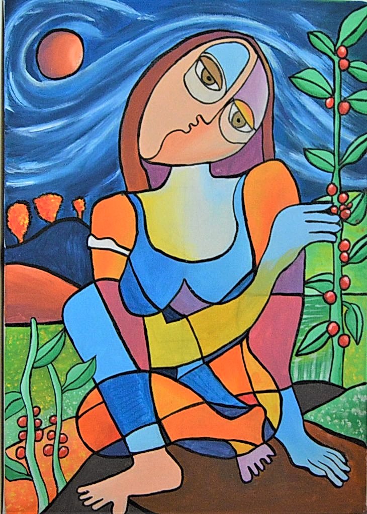 çocuklar için tuvale resim